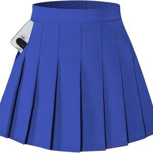 NWT SANGTREE Women's Pleated Mini/Skater Skirt